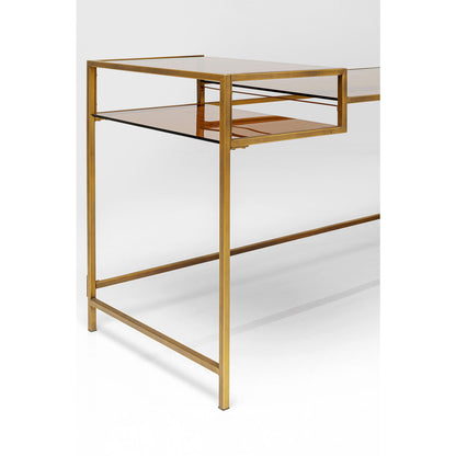 Desk Loft Gold 134x60cm