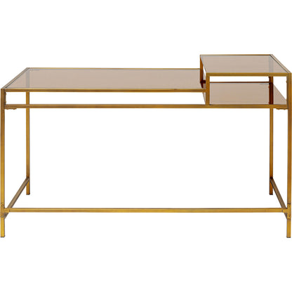 Desk Loft Gold 134x60cm