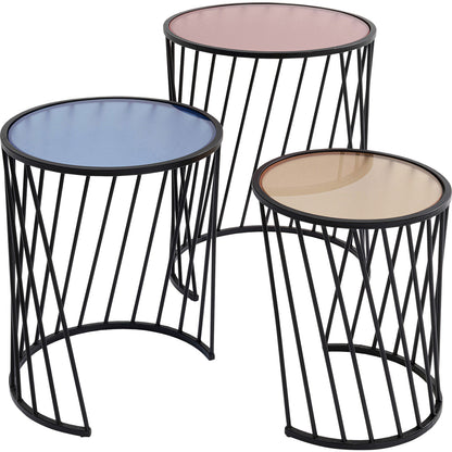 Side Table Rainbow (3/Set)