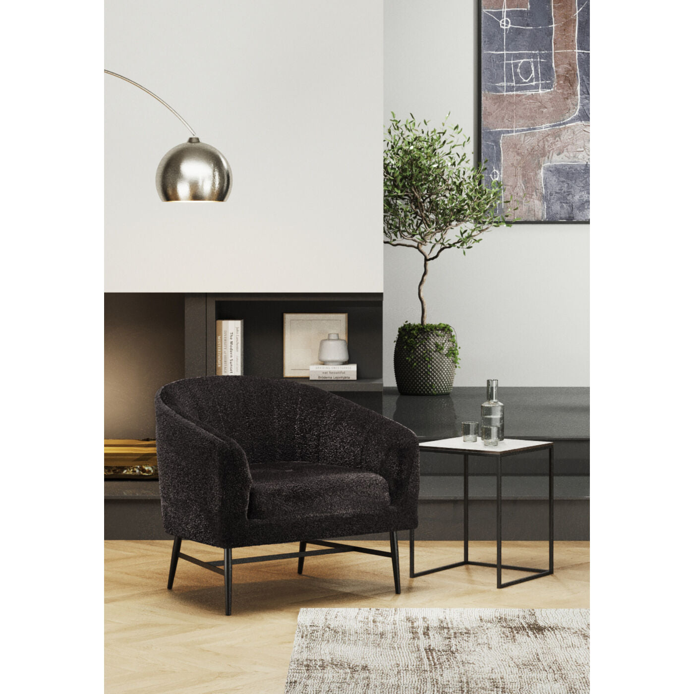 Armchair Marylin Anthracite