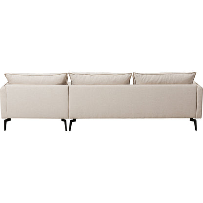 Corner Sofa Monza Right Cream 296cm