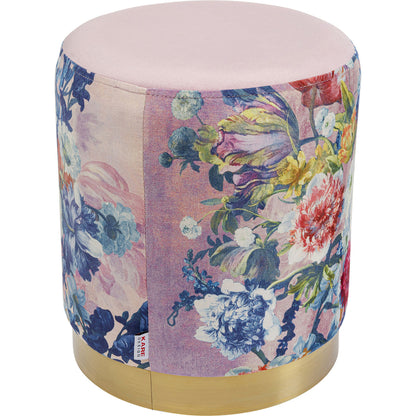 Stool Cherry Flower Rose Brass Ø32cm