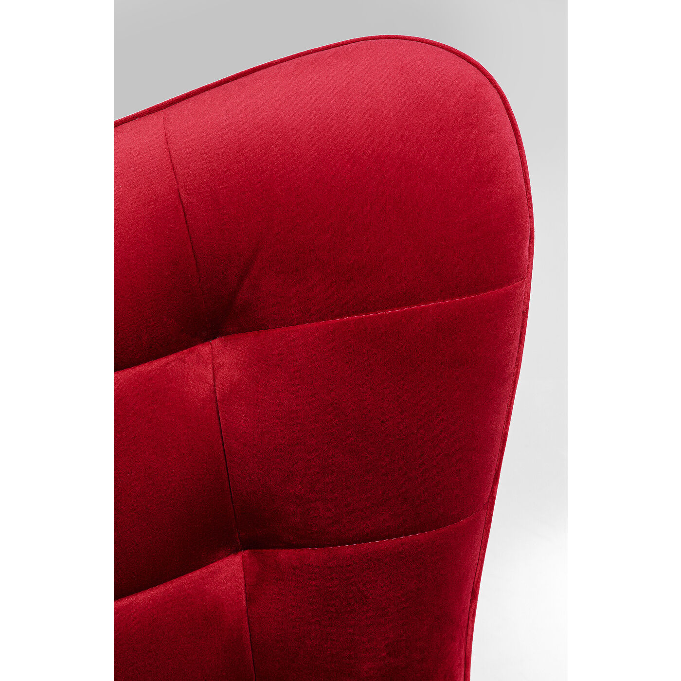 Swivel Armchair Oscar Velvet Red