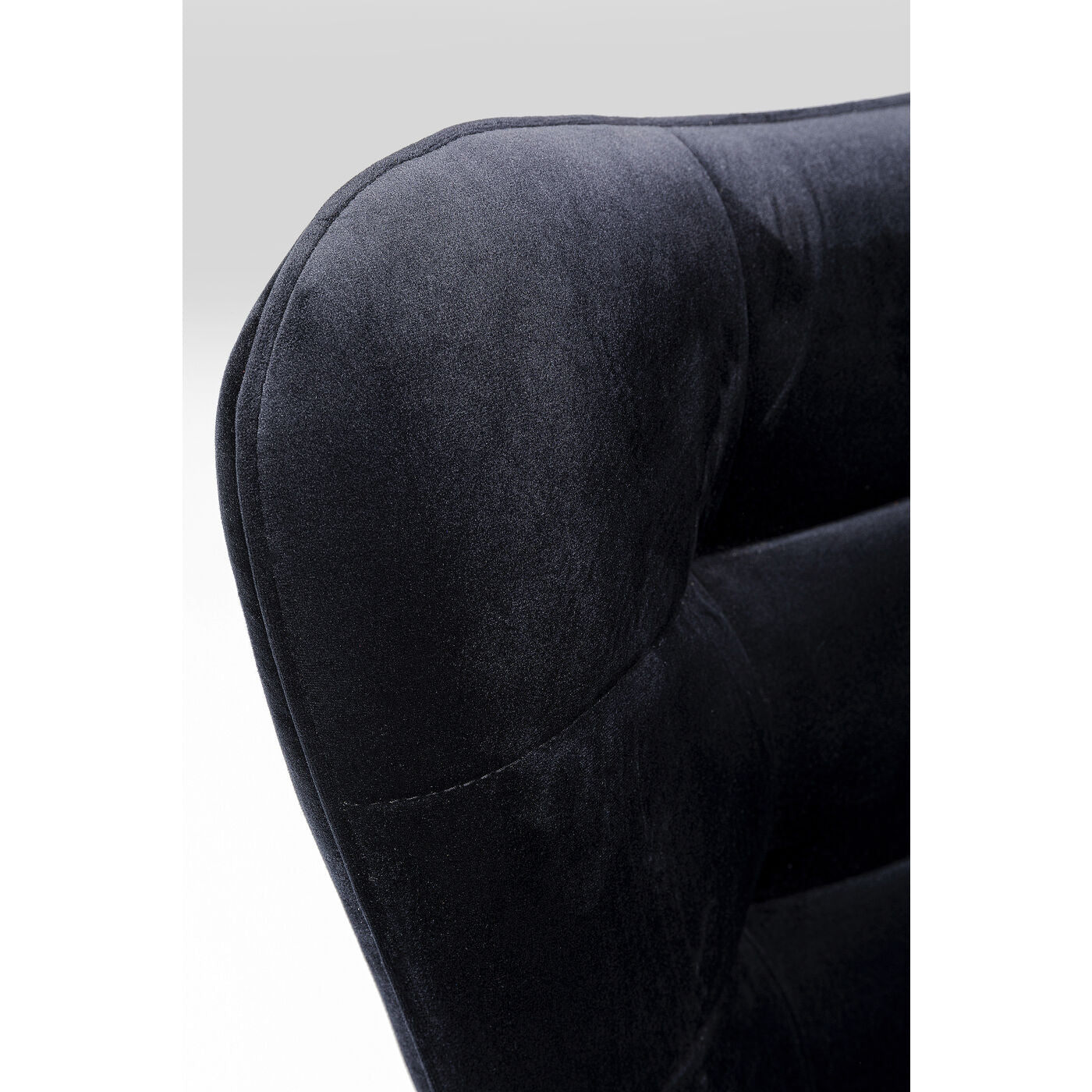 Swivel Armchair Oscar Velvet Black