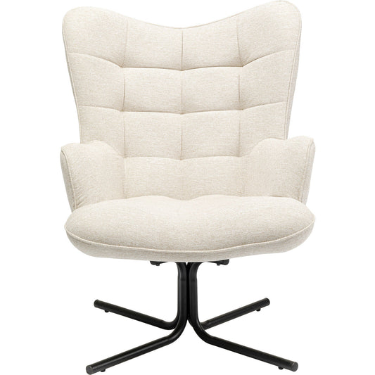 Swivel Armchair Oscar Cream