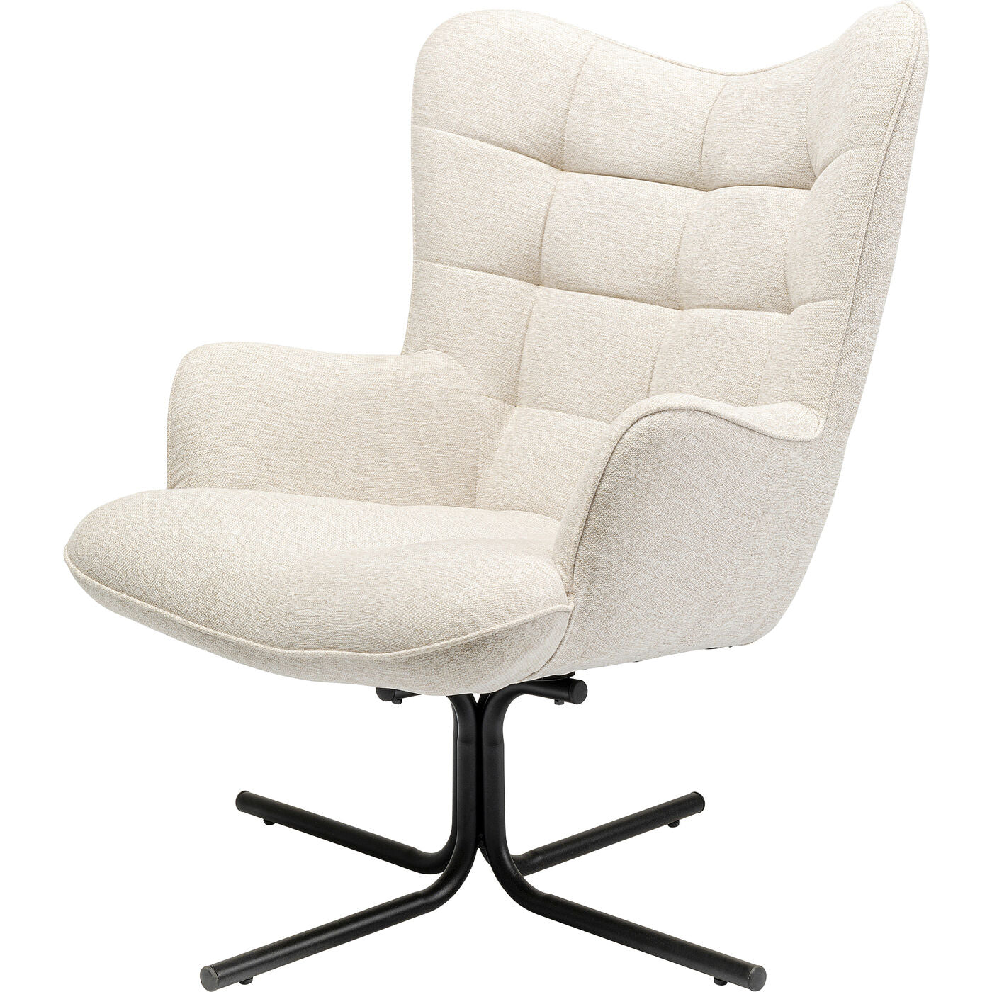 Swivel Armchair Oscar Cream