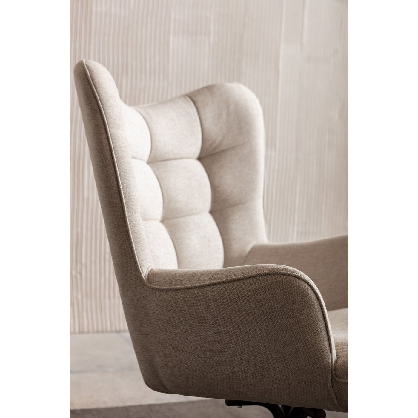 Swivel Armchair Oscar Cream