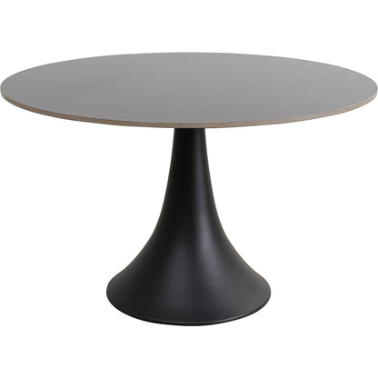 Black Round Dining Table