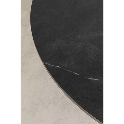 Black Round Dining Table