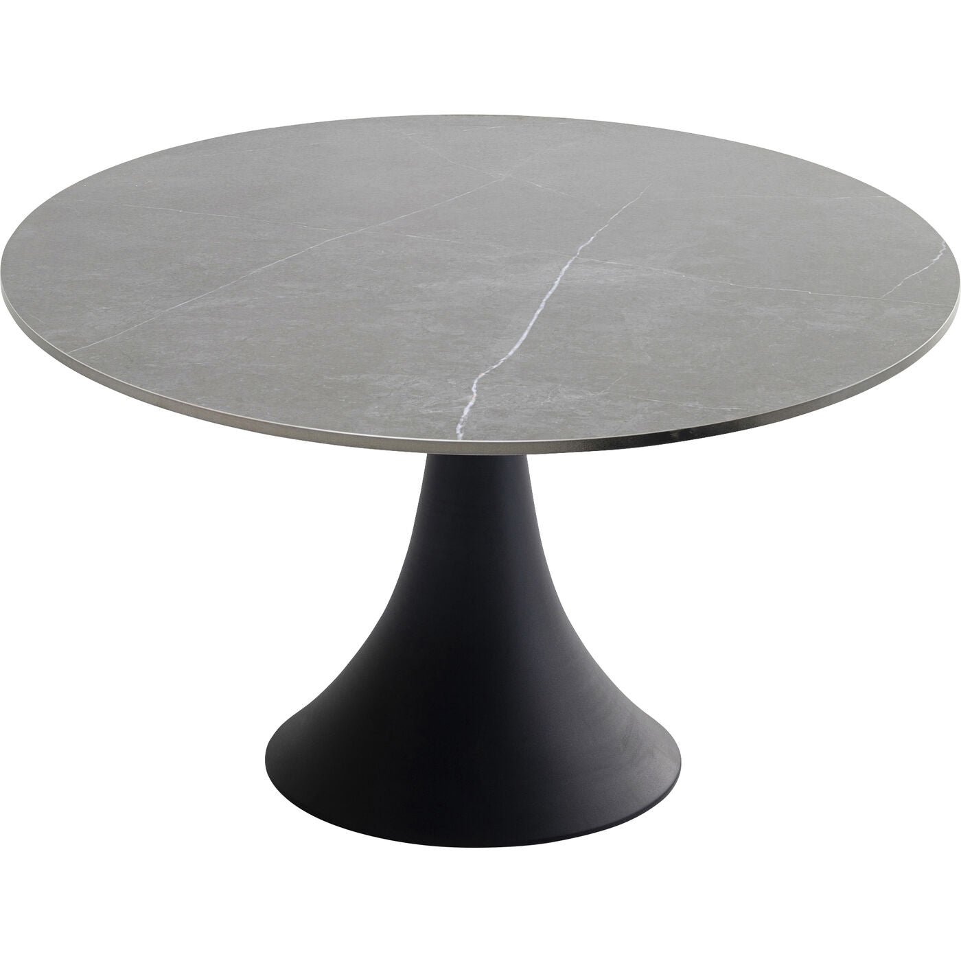 Black Round Dining Table