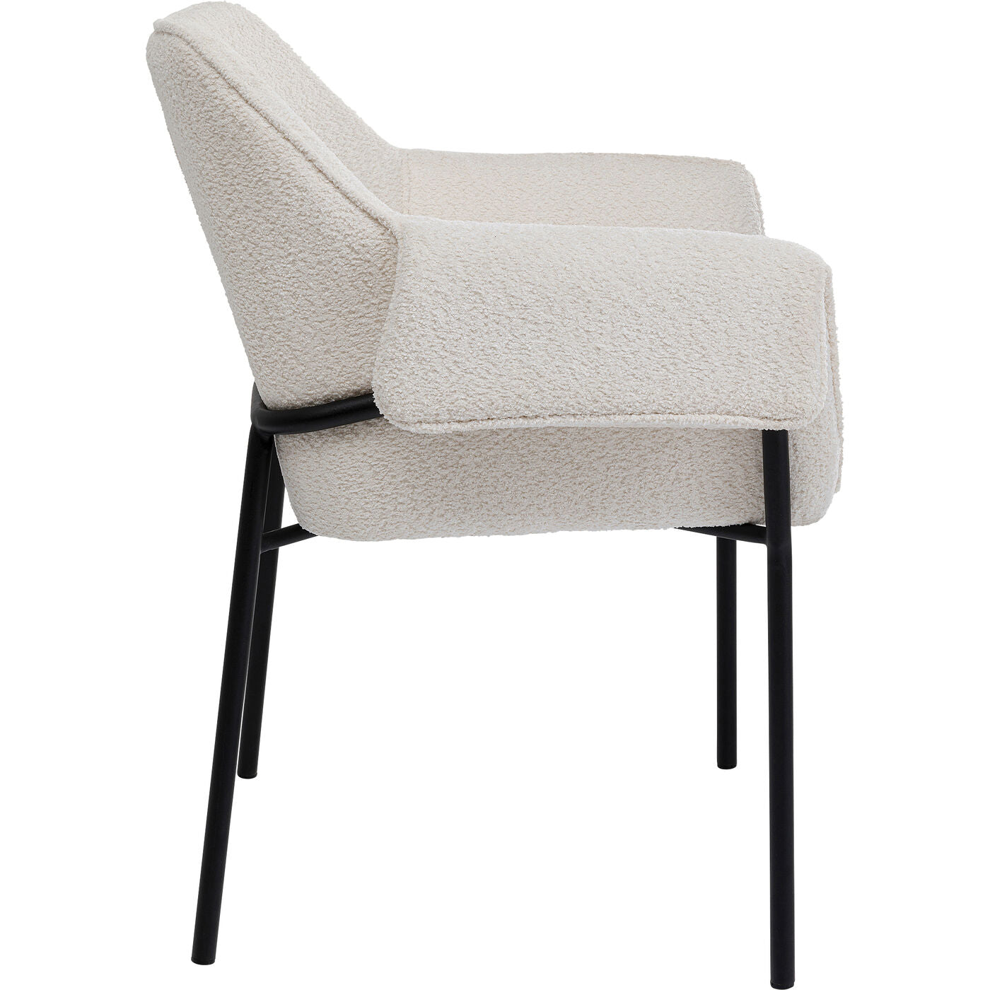 Chair with Armrest Bess Cream