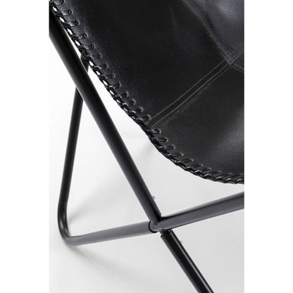 Black Leather Armchair