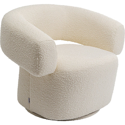 Swivel Armchair Maye Cream