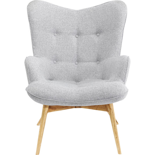 Armchair Vicky Light Grey