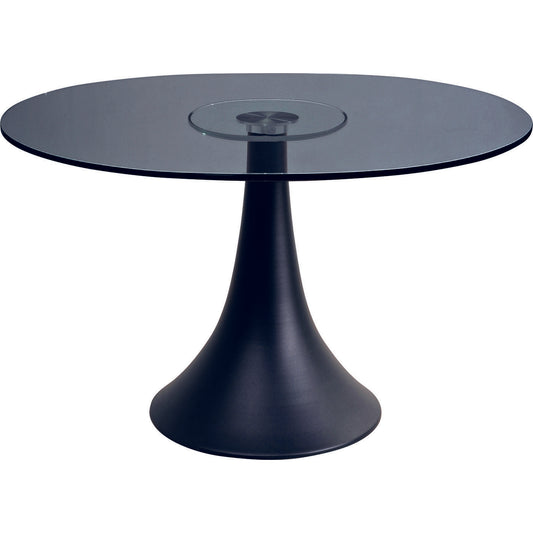 Table Grande Possibilita Smoke Glass Ø110cm