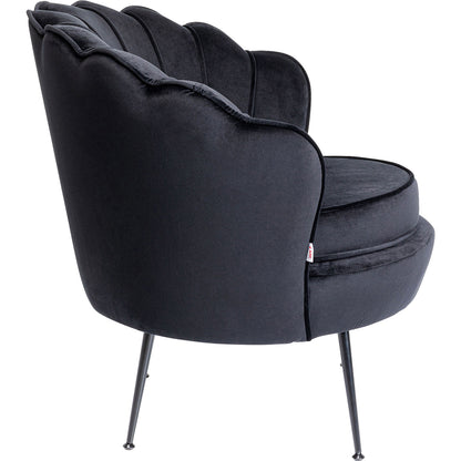 Armchair Water Lily Black Black