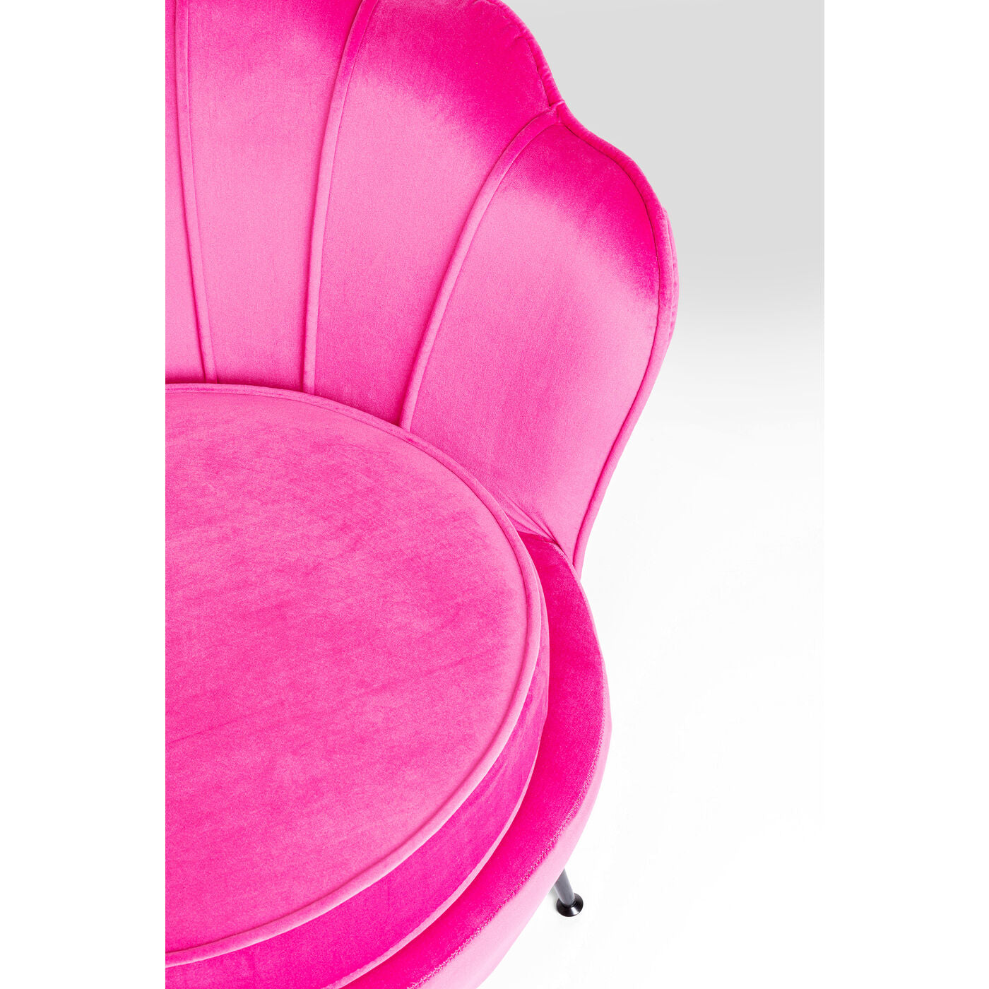 Armchair Water Lily Black Pink