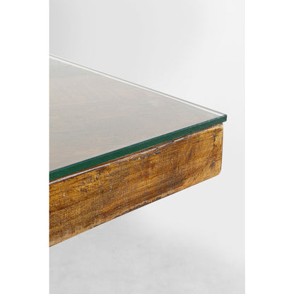 Table Conley Cross Brass 180x90cm