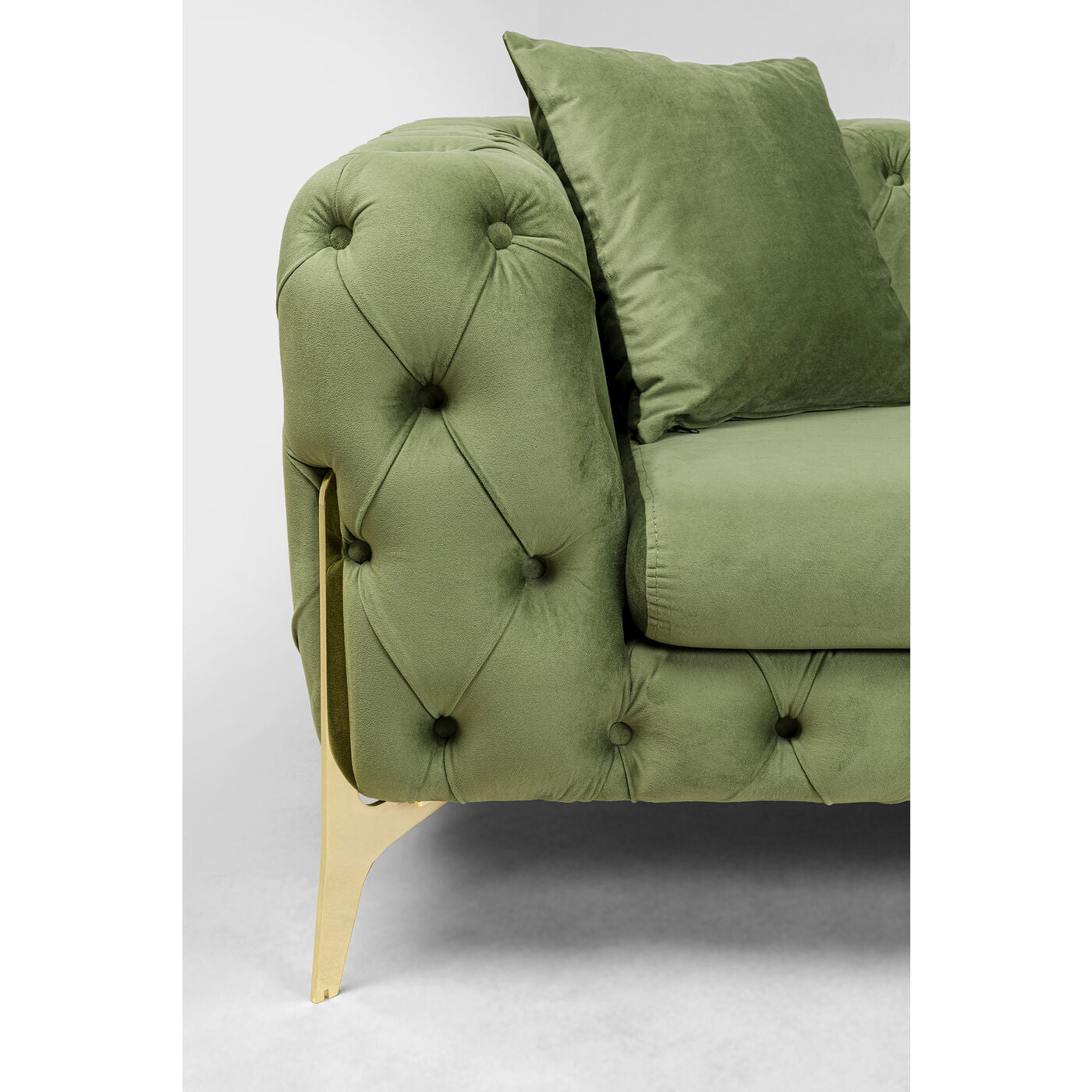 Green Velvet Sofa