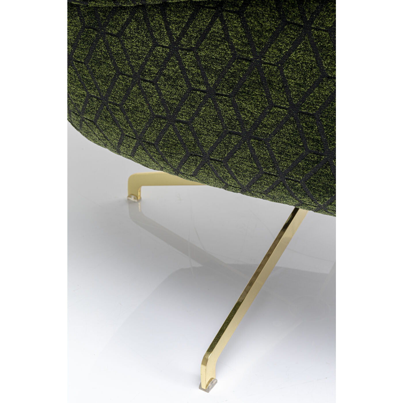 Swivel Armchair Bellini Green