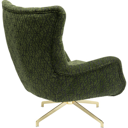 Swivel Armchair Bellini Green