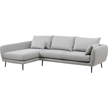 Corner Sofa Amalfi Left Grey 275cm