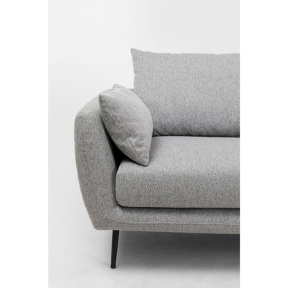 Sofa Amalfi 2 Seater Grey 219cm