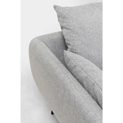 Sofa Amalfi 2 Seater Grey 219cm