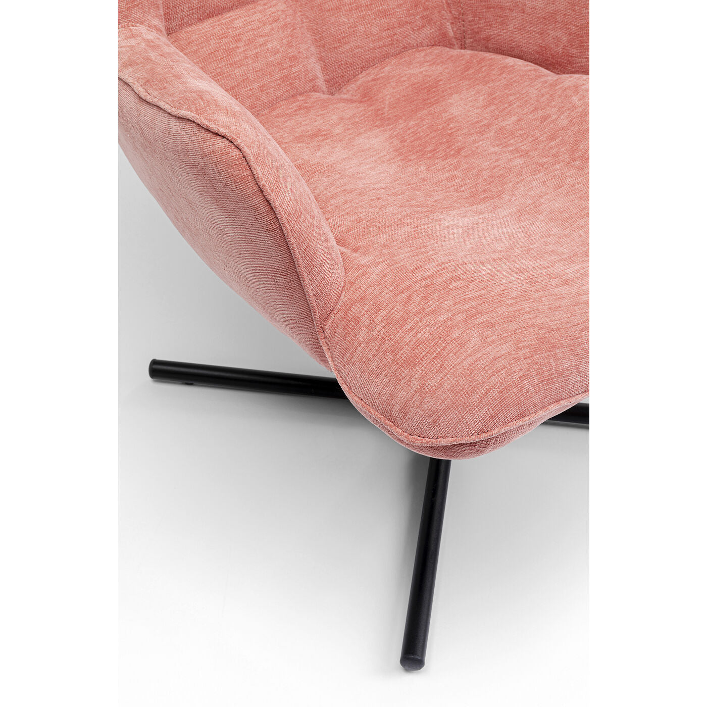 Swivel Armchair Oscar Rose