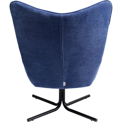 Swivel Armchair Oscar Denim