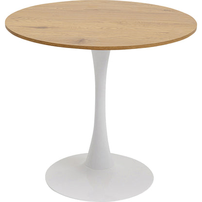 Table Schickeria Oak White Ø80cm