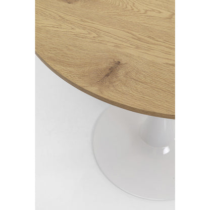 Table Schickeria Oak White Ø80cm