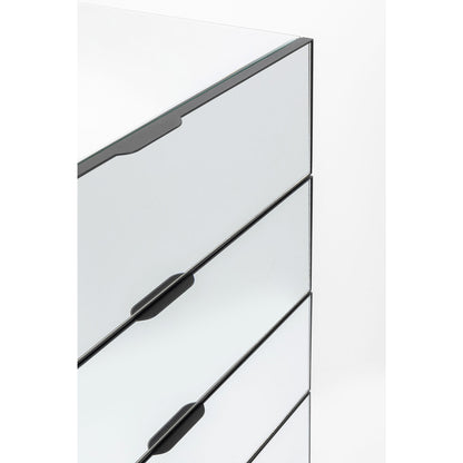 Mirrored Drawer Unit