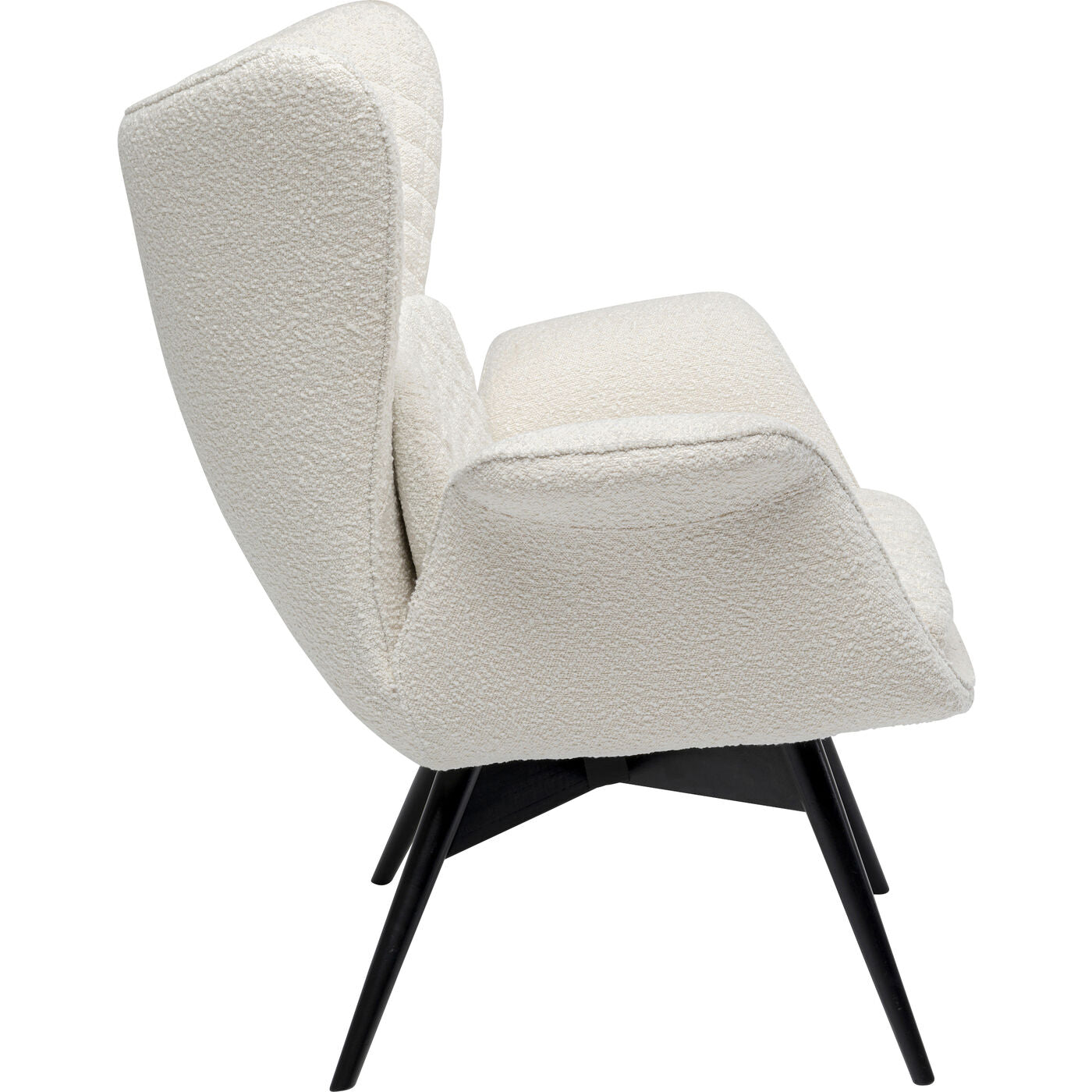 Armchair Tudor Bouclé Cream