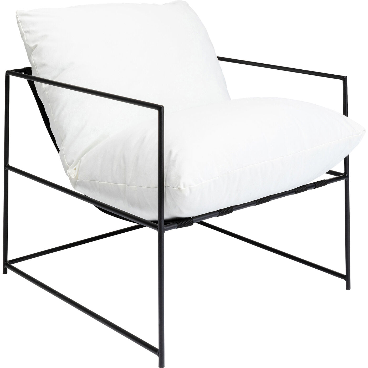 Arm Chair Cuby Garden White