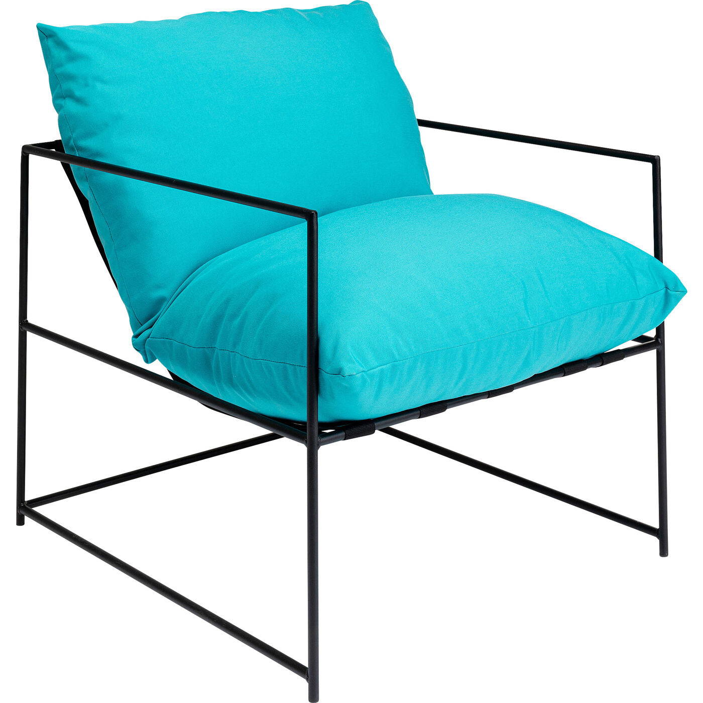 Arm Chair Cuby Garden Blue