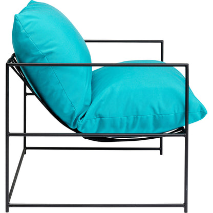 Arm Chair Cuby Garden Blue