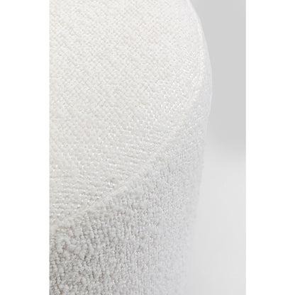 Stool Cherry Boucle Cream Smoke Ø35cm