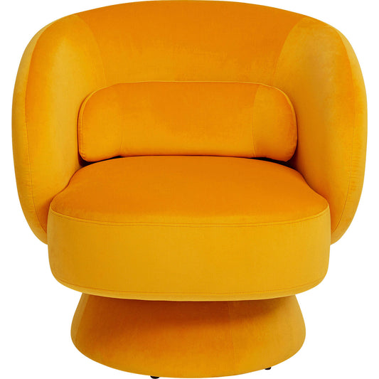 Swivel Armchair Orion Yellow