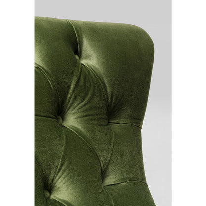 Swivel Armchair Bellissima Velvet Green