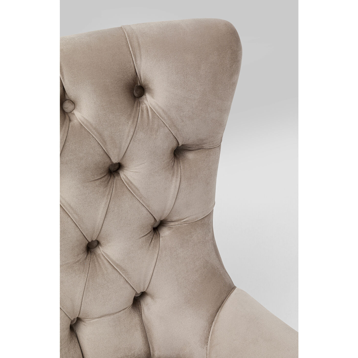 Swivel Armchair Bellissima Velvet Beige