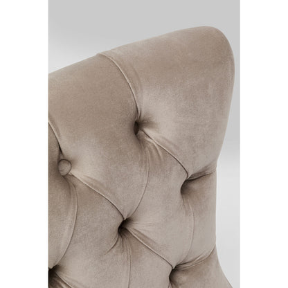 Swivel Armchair Bellissima Velvet Beige