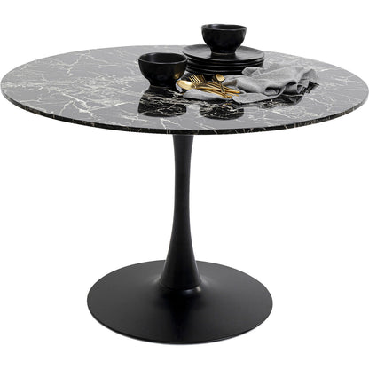 Table Schickeria Marble Black Ø110cm