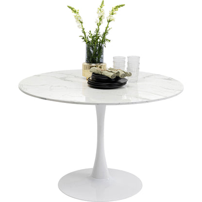 Table Schickeria Marble White Ø110cm