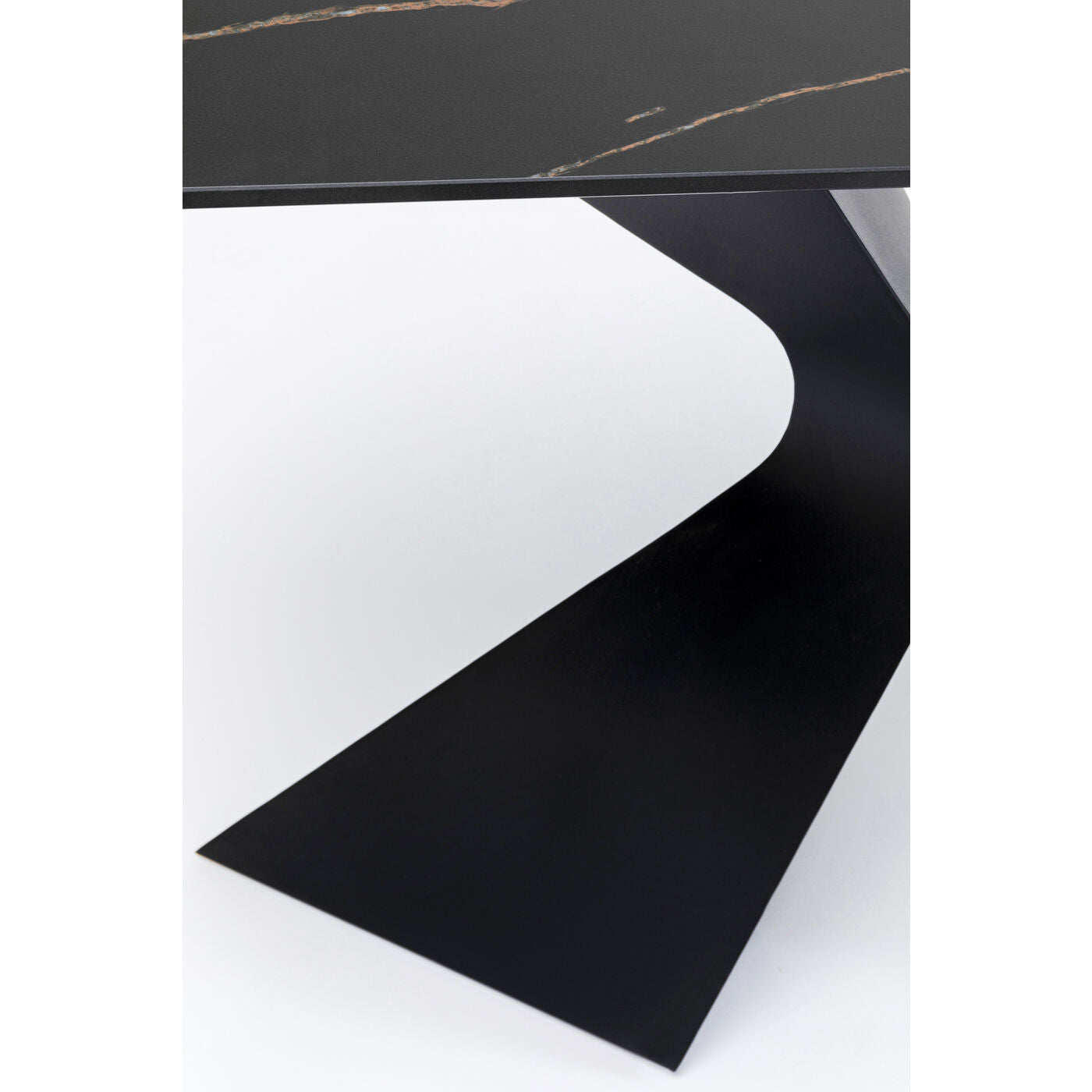 Stylish Black Console Table