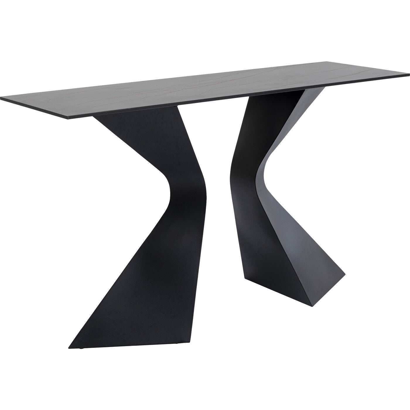 Stylish Black Console Table