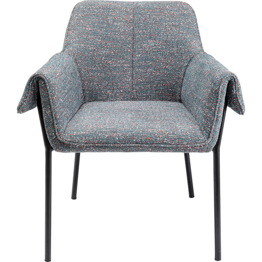 Stylish Grey Armchair