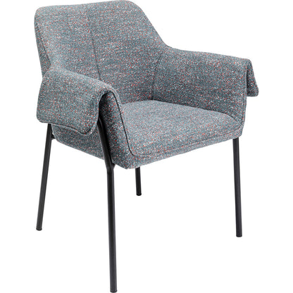 Stylish Grey Armchair