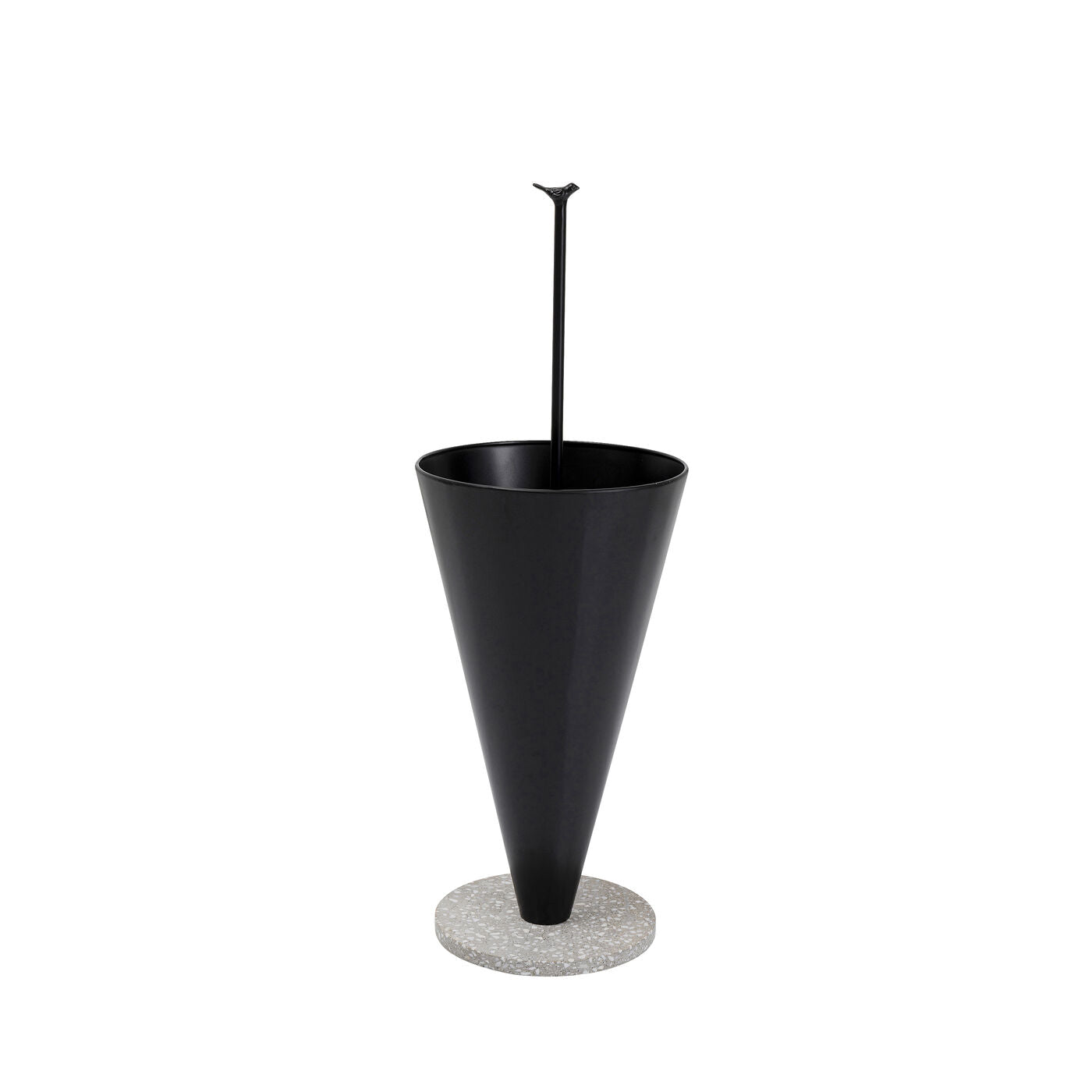 Umbrella Stand Singing In The Rain Black