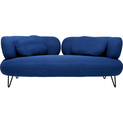 Blue 2-Seater Sofa